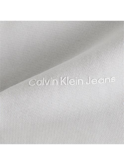 felpa CALVIN KLEIN | J20J223075PC8 GRIGIO